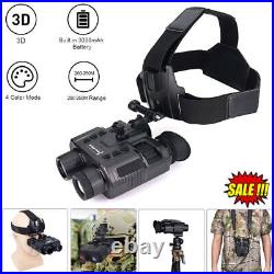 4X Zoom Night Vision Goggles Binoculars Digital IR Head Mounted Hunting 4X Zoom Night Vision Goggles Binoculars Digital IR Head Mounted Hunting