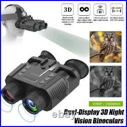 4X Zoom Night Vision Goggles Binoculars Digital IR Head Mounted Hunting 4X Zoom Night Vision Goggles Binoculars Digital IR Head Mounted Hunting