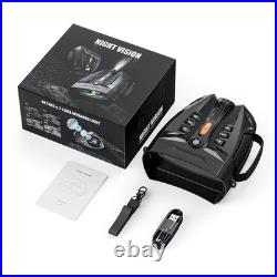 4.0'' Screen 4K Night Vision Binoculars 10X Digital Zoom With Tactical Light