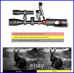 4.3 Infrared Night Vision Rifle Scope Hunting Sight 850nm LED IR Camera DVR DIY