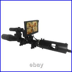 4.3 Night Vision Rifle Scope Hunting Sight 850nm LED Optics IR Camera withSwitch
