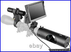 4.3'' Screen Night Vision Scope Optics Camera Laser IR Flashlight add on rifle