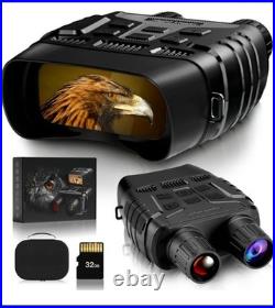 4k IR Night Vision Binoculars GlassOwl 3x Optical 8X Digital zoom Day & Night