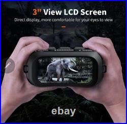 4k IR Night Vision Binoculars GlassOwl 3x Optical 8X Digital zoom Day & Night
