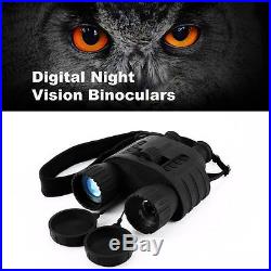4x50 Digital Night Vision Binocular 300m Rang 720p Video 1.5
