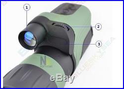 4x50 Handheld Digital Night Vision Monocular Scope Infrared IR 250m Range