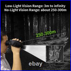4x Digital Zoom 1080P Monocular Night Vision Device Goggle Video Photo Recorder