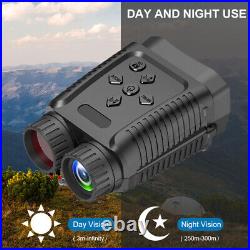 4x Digital Zoom Night Vision Telescope with Camera HD Infrared Lens Binoculars