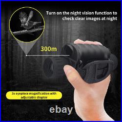 4x Digital Zoom Outdoor Night-Vision Monocular 200M Viewing Distance 1080P