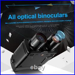 5K 850nm Night Vision Goggles Hunting Binoculars 10X Digital Zoom Record Camera