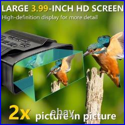 5K Video 10X Digital Zoom 60MP Night Vision Hunting Binoculars IR Camera 600m Z9