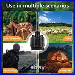 5K Video 10X Digital Zoom 60MP Night Vision Hunting Binoculars IR Camera 600m Z9