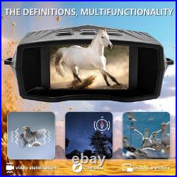 5K Video 10X Digital Zoom Night Vision Hunting Binoculars Scope Camera 600m Z9