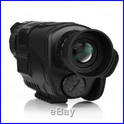 5X40 Digital IR Night Vision Monocular 200m Range Takes Photo Video Free 8GB DVR