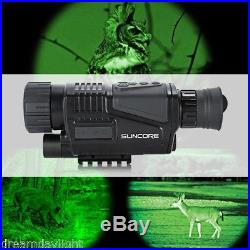 5X40 Infrared Dark Night Vision IR Monocular Telescope Digital Camera Hunting