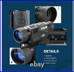 5X40 Monocular Night Vision Infrared Camera Digital Telescope Navigation Device