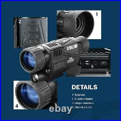 5X40 Monocular Night Vision Infrared Night-Vision Goggles Monocular Telescope