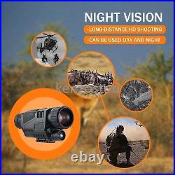 5X40 Night Vision Monocular HD Infrared IR Video Camera Day Night Hunting DVR