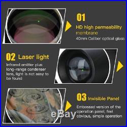 5X40mm Hunting Camo Digital Night Vision Monocular IR Telescope Home Security DV
