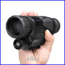 5X42 Zoom Night Vision Infrared Telescope Camera Video Monocular Outdoor Hunting