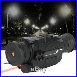 5X IR Infrared Digital Monocular Day Night Vision HD Outdoor Hunting Telescope