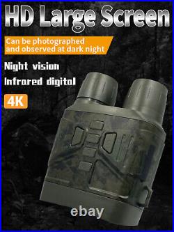 5X Zoom HD Digital Night Vision Binoculars Telescope Infrared Scope Camera Video
