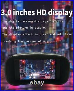 5X Zoom HD Digital Night Vision Binoculars Telescope Infrared Scope Camera Video