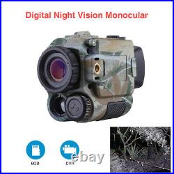 5x18mm Digital Night Vision Monocular 8GB DVR Observing Wildlife Telescope