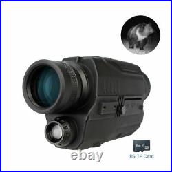 5x32 Infrared Digital Night Vision Monocular With 8g Tf Card 200m Range Hunting