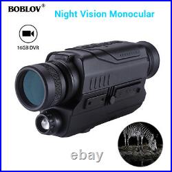 5x32 Optics 16GB Infrared Night Vision Monocular DVR Binoculars With USB Port