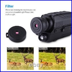 5x32 Optics 16GB Infrared Night Vision Monocular DVR Binoculars With USB Port