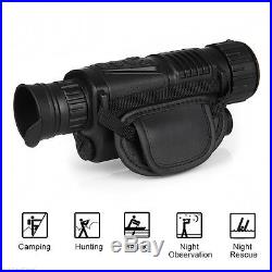 5x40 Digital IR Night Vision 4XZoom Monocular 200m Hunting Camera Video Recorder