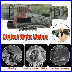 5x40 Infrared IR Night Vision Digital Video Camera Monocular Scope Telescope DV