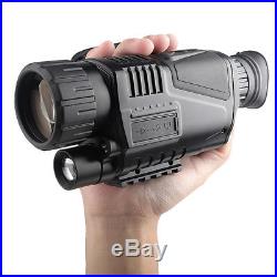 5x40 Night Vision 1.44 LCD Infrared IR Digital Monocular Camera video Airsoft