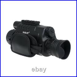 5x40 Zoom Monocular Infrared IR Night Vision Cam Video DVR for Hunting, Marine