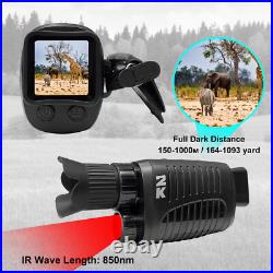 5x Digital Zoom 2K High-definition Infrared Digital Night Vision Binoculars Tool