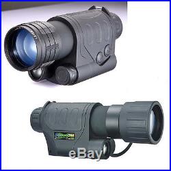 5x Handheld Digital Night Vision Monocular Scope Infrared IR / RG-55