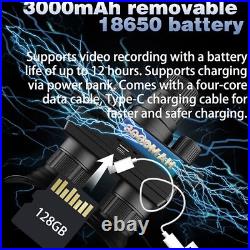 600M 8X Digital Zoom Infrared Night Vision Monocular Binoculars UHD Trail Camera