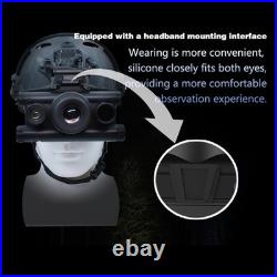 600m 4K Night Vision Hunting Binoculars 8x Digital Zoom with Tactical Flashlight