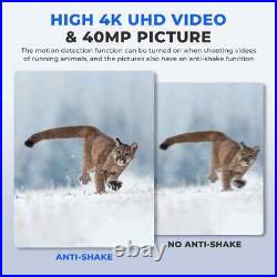 600m 4K Night Vision Hunting Binoculars Head Mounted Helmet 8x Zoom Goggles