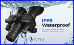 600m 4K Night Vision Hunting Binoculars Head Mounted Helmet 8x Zoom Goggles