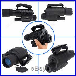 650D+ Infrared Night Vision Monocular IR DVR Record 4GB Photo/Video+Free Battery