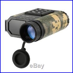 6X32 Outdoor Hunting Range Finder IR Night Vision Monocular Telescope Compass