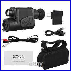 6x32 Digital IR Night Vision Monocular Binoculars Telescopes Scope Portable Hunt