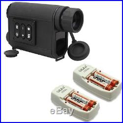 6x32 Night Vision Infrared IR withRanger Finder+4x 850mAh Batteries+Chargers Kit