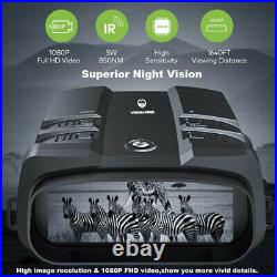 700M 1080P Hunting IR Night Vision Video Recorder Binoculars Camera Wildguarder