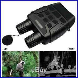 720P IP56 Digital Infrared Night Vision Binocular Video recorder Camera Audio US