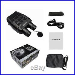 720P IP56 Digital Infrared Night Vision Binocular Video recorder Camera Audio US