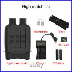 720P Video Digital Night Vision Infrared Hunting Binoculars Scope IR CAMERA