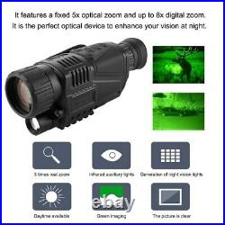 750mAh Infrared Digital Video Night Vision Telescope with USB AV Video Cable